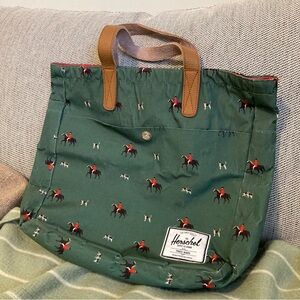 Herschel Supply Co. Brohm Sunday Green Equestrian Tote